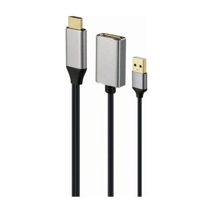 GEMBIRD Active 4K HDMI male to DisplayPort female black