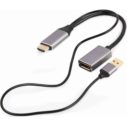 GEMBIRD Active 4K HDMI male to DisplayPort female black