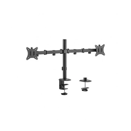 GEMBIRD Adjustable desk 2-display mounting arm (rotate, tilt, swivel), 17"-32", up to 9 kg GEMBIRD Adjustable desk 2-display mounting arm (rotate, tilt, swivel), 17"-32", up to 9 kg