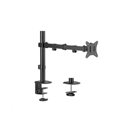 GEMBIRD Adjustable desk display mounting arm (rotate, tilt, swivel), 17"-32", up to 9 kg