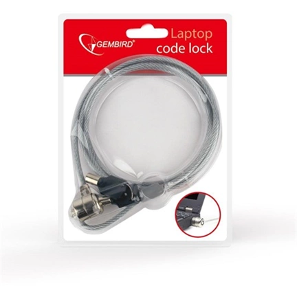 GEMBIRD Cable lock for notebooks (key lock)