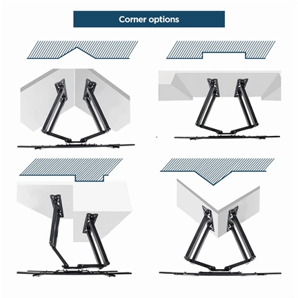 GEMBIRD Full-motion TV wall mount, 32" - 75"
