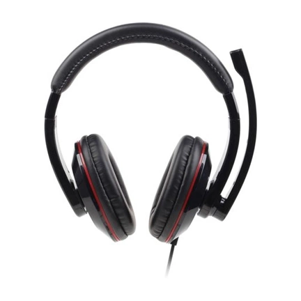 GEMBIRD MHS-001 Stereo headset, glossy black