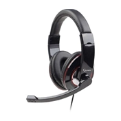 GEMBIRD MHS-001 Stereo headset, glossy black