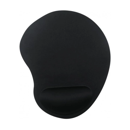 GEMBIRD Mouse pad with soft wrist support, black