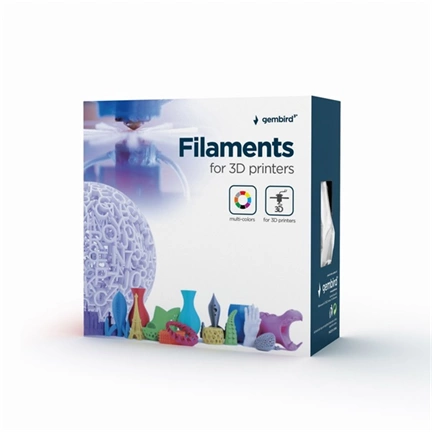GEMBIRD PLA filament 1.75 mm, 1 kg, Black