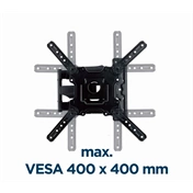 GEMBIRD Premium full-motion TV wall mount, 32"-55", 32 kg
