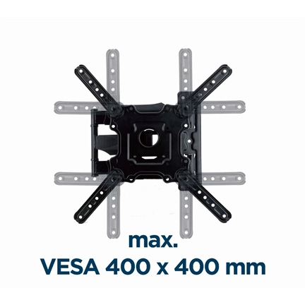 GEMBIRD Premium full-motion TV wall mount, 32"-55", 32 kg