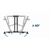 GEMBIRD Premium full-motion TV wall mount, 32"-58"