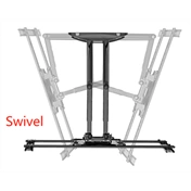 GEMBIRD Rotating full motion TV wall mount, 40" - 80"
