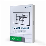GEMBIRD Full-motion TV wall mount, 37" - 80" (60 kg)