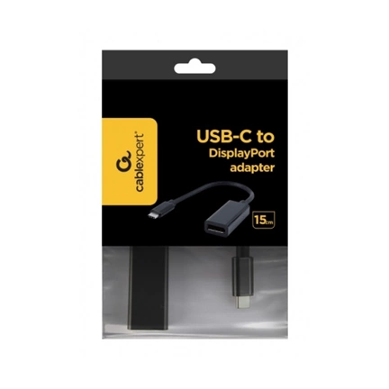 GEMBIRD USB-C to DisplayPort adapter, black