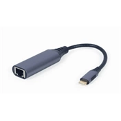 GEMBIRD USB Type-C Gigabit network adapter, space grey