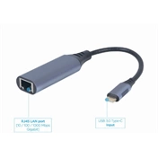 GEMBIRD USB Type-C Gigabit network adapter, space grey
