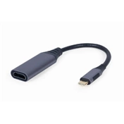 GEMBIRD USB Type-C to HDMI display adapter, space grey