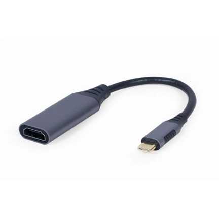 GEMBIRD USB Type-C to HDMI display adapter, space grey