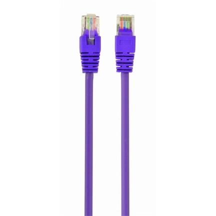 GEMBIRD UTP Cat5e Patch 0.5m Purple