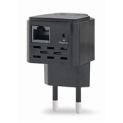 GEMBIRD Wi-Fi repeater, 300 Mbps, black