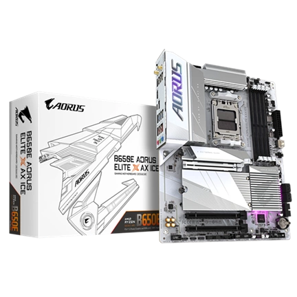GIGABYTE AORUS B650E ELITE X AX ICE  ATX - Socket AM5 - AMD B650