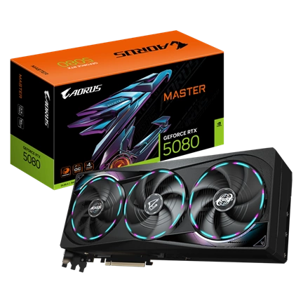 GIGABYTE AORUS GeForce RTX 5080 MASTER 16G