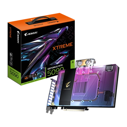GIGABYTE AORUS GeForce RTX 5090 XTREME WATERFORCE WB 32G