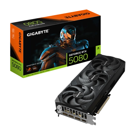 GIGABYTE GeForce RTX 5080 WINDFORCE OC SFF 16G GIGABYTE GeForce RTX 5080 WINDFORCE OC SFF 16G