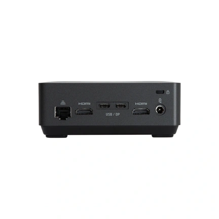 GIGABYTE PC BRIX, Intel Core i5 1335U 4.6GHz, 2xHDMI, Displayport (Type-C), LAN, WIFI, BT, 2.5" HDD hely, 6xUSB