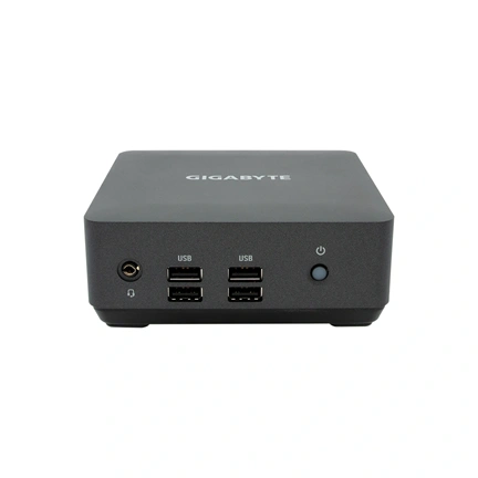 GIGABYTE PC BRIX, Intel Core i5 1335U 4.6GHz, 2xHDMI, Displayport (Type-C), LAN, WIFI, BT, 2.5" HDD hely, 6xUSB