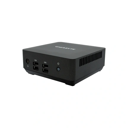 GIGABYTE PC BRIX, Intel Core i5 1335U 4.6GHz, 2xHDMI, Displayport (Type-C), LAN, WIFI, BT, 2.5" HDD hely, 6xUSB