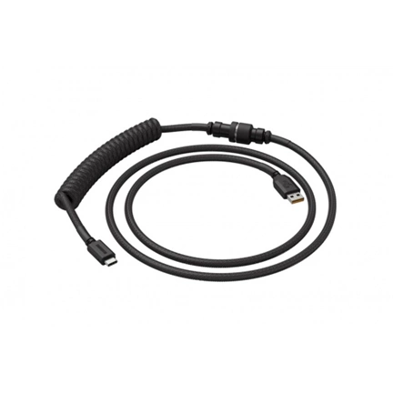 GLORIOUS spirálkábel USB-C fekete
