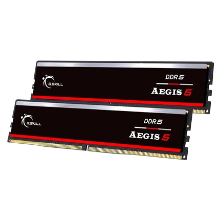 G.SKILL Aegis 5 64GB Kit2 (2x32GB) DDR5 5200Mhz CL40-40-40-83 1.10V Intel XMP/AMD EXPO