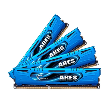G.SKILL Ares DDR3 2133MHz CL10 32GB Kit4 (4x8GB) Intel XMP Blue