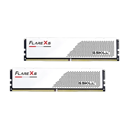 G.SKILL Flare X5 32GB Kit2 (2x16GB) DDR5 6000Mhz CL28-36-36-96 1.40V AMD EXPO White