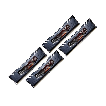 G.SKILL Flare X DDR4 3200MHz CL16 64GB Kit4 (4x16GB) AMD Black