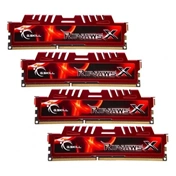 G.SKILL RipjawsX DDR3 1333MHz CL9 32GB Kit4 (4x8GB) Intel XMP Red