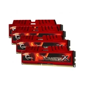 G.SKILL RipjawsX DDR3 1600MHz CL10 32GB Kit4 (4x8GB) Intel XMP Red