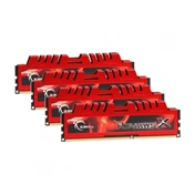 G.SKILL RipjawsX DDR3 1600MHz CL10 32GB Kit4 (4x8GB) Intel XMP Red