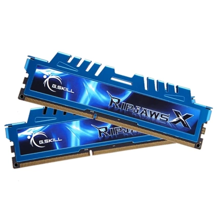 G.SKILL RipjawsX DDR3 2400MHz CL11 16GB Kit4 (4x4GB) Intel XMP Blue