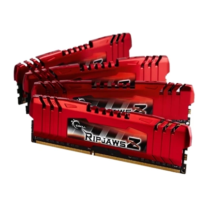 G.SKILL RipjawsZ DDR3 1866MHz CL10 32GB Kit4 (4x8GB) Intel XMP Red