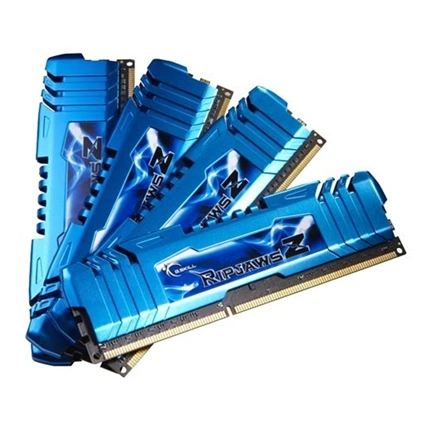 G.SKILL RipjawsZ DDR3 2400MHz CL11 32GB Kit4 (4x8GB) Intel XMP Blue