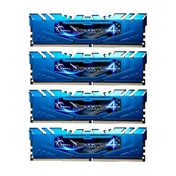 G.SKILL Ripjaws 4 DDR4 2400MHz CL15 16GB Kit4 (4x4GB) Blue