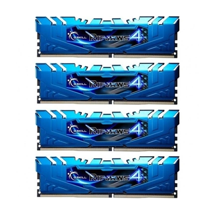 G.SKILL Ripjaws 4 DDR4 2400MHz CL15 16GB Kit4 (4x4GB) Blue