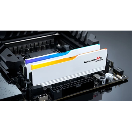 G.SKILL Ripjaws M5 Neo DDR5-6000Mhz CL36-36-36-96 1.35V 32GB Kit2 (2x16GB)AMD EXPO-White