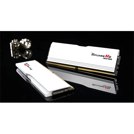 G.SKILL Ripjaws M5 Neo DDR5-6000Mhz CL36-36-36-96 1.35V 32GB Kit2 (2x16GB)AMD EXPO-White