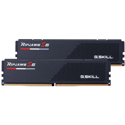G.SKILL Ripjaws S5 DDR5 5600MHz CL36 32GB Kit2 (2x16GB) Intel XMP Black G.SKILL Ripjaws S5 DDR5 5600MHz CL36 32GB Kit2 (2x16GB) Intel XMP Black