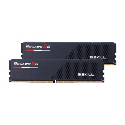 G.SKILL Ripjaws S5 DDR5 6800MHz CL34 64GB Kit2 (2x32GB) Intel XMP Black G.SKILL Ripjaws S5 DDR5 6800MHz CL34 64GB Kit2 (2x32GB) Intel XMP Black