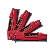 G.SKILL Ripjaws V DDR4 2133MHz CL15 16GB Kit4 (4x4GB) Intel XMP Red