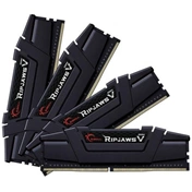 G.SKILL Ripjaws V DDR4 3600MHz CL18 32GB Kit4 (4x8GB) Intel XMP Black