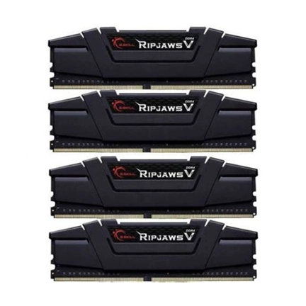 G.SKILL Ripjaws V DDR4 3600MHz CL18 64GB Kit4 (4x16GB) Intel XMP Black