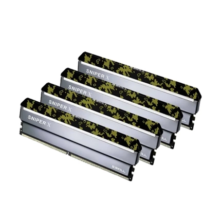 G.SKILL Sniper X DDR4 3200MHz CL16 32GB Kit4 (4x8GB) Intel XMP Digital Camo